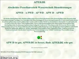 Sites similar to apwd.de