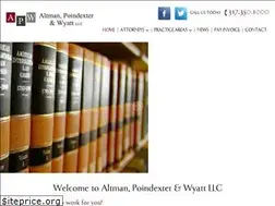 Sites similar to apwlawyer.com
