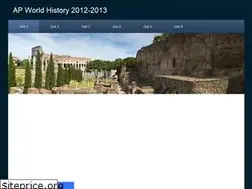 Sites similar to apworldhistory2012-2013.weebly.com