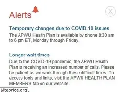Sites similar to apwuhp.com
