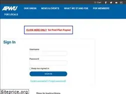 Sites similar to apwumembers.apwu.org