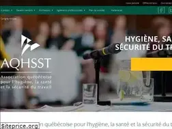Sites similar to aqhsst.qc.ca