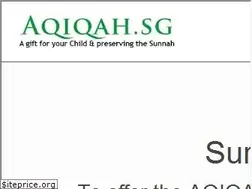 Sites similar to aqiqah.sg