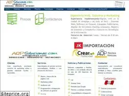 Sites similar to aqpsoluciones.com