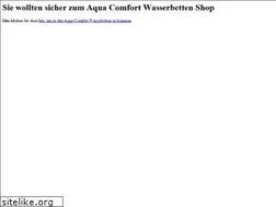 Sites similar to aqua-comfort.de