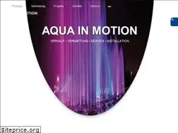 Sites similar to aqua-in-motion.com