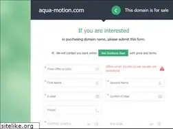 Sites similar to aqua-motion.com