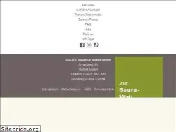 Sites similar to aqua-spa-fun.de