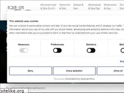 Sites similar to aqua-spa-resorts.ch