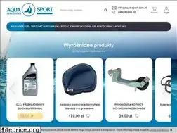 Sites similar to aqua-sport.com.pl