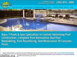 Sites similar to aqua1pools.com