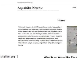 Sites similar to aquabikenewbie.com