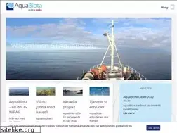 Sites similar to aquabiota.se