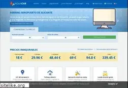 Sites similar to aquacarparking.es
