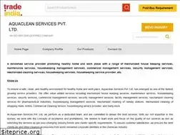 Sites similar to aquacleanservices.tradeindia.com
