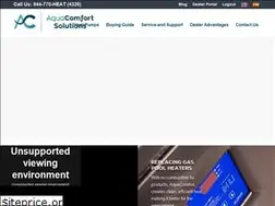 Sites similar to aquacomfort.com