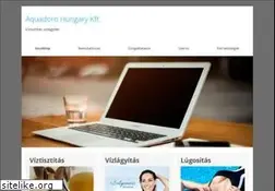 Sites similar to aquadoro.hu