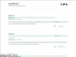 Sites similar to aquadrops.jp