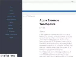 Sites similar to aquaessencetoothpaste.com