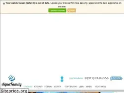 Sites similar to aquafamily.ru
