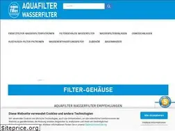 Sites similar to aquafilter-wasserfilter.de