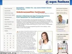 Sites similar to aquafontana.de