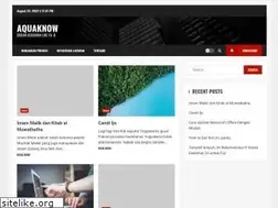 Sites similar to aquaknow.net