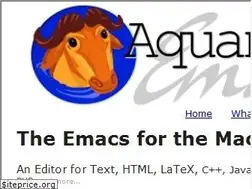 Sites similar to aquamacs.org