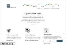 Sites similar to aquamarinefund.com