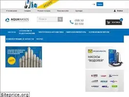 Sites similar to aquanasos.com.ua