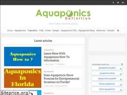 Sites similar to aquaponicsdefinition.com