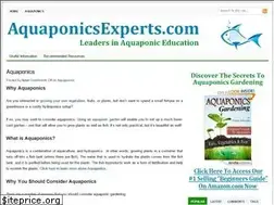 Sites similar to aquaponicsexperts.com