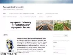 Sites similar to aquaponicsuniversity.com