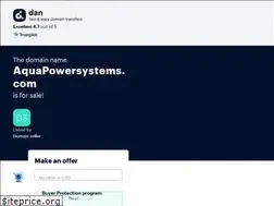 Sites similar to aquapowersystems.com
