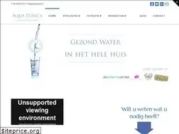 Sites similar to aquapurica.nl