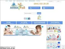 Sites similar to aquaraj.com.ua