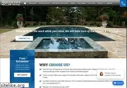 Sites similar to aquaramapoolsandspas.com