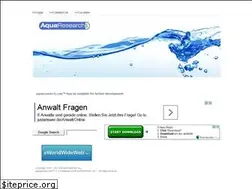 Sites similar to aquaresearch.com
