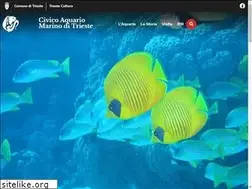 Sites similar to aquariomarinotrieste.it