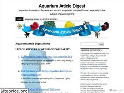 Sites similar to aquarium-digest.com
