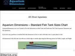 Sites similar to aquariumdimensions.com