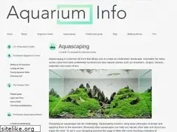 Sites similar to aquariuminfo.org