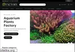 Sites similar to aquariumplantsfactory.com