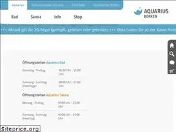 Sites similar to aquarius-borken.de