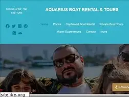 Sites similar to aquariusboattours.com