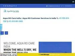 Sites similar to aquarocareindia.com