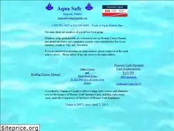 Sites similar to aquasafeboating.com