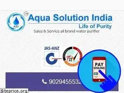 Sites similar to aquasolutionindia.com