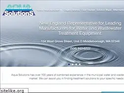Sites similar to aquasolutionsinc.net