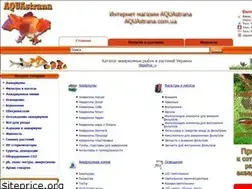 Sites similar to aquastrana.com.ua